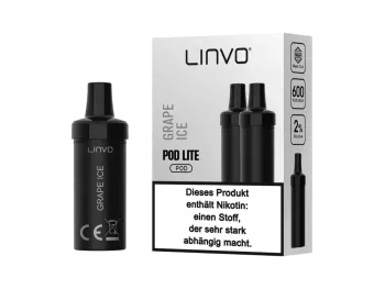 Linvo Pod Lite Cartridge – Grape Ice Prefilled Liquid – 2er Pack