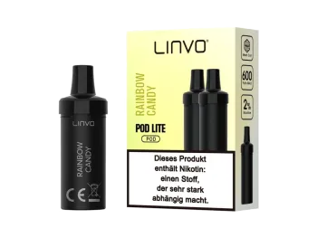 Linvo Pod Lite Cartridge – Rainbow Candy Prefilled Liquid – 2er Pack