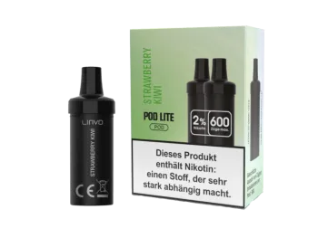Linvo Pod Lite Cartridge – Strawberry Kiwi – 2er Pack
