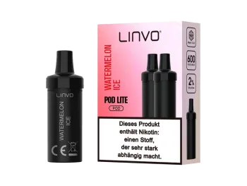 Linvo Pod Lite Cartridge – Watermelon Ice Prefilled Liquid Pod – 2er Pack