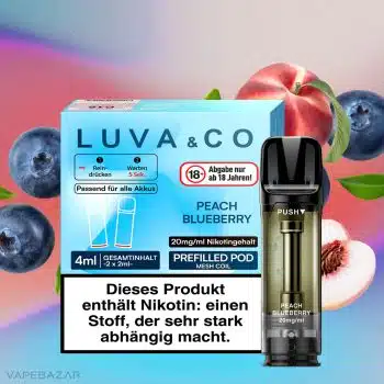 Luva & Co Pods – Peach Blueberry (2er Pack)