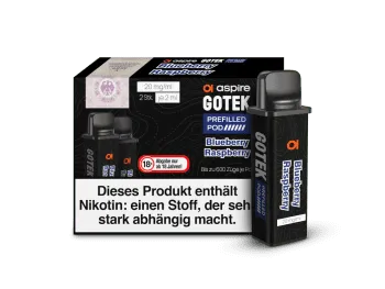 Aspire Gotek x Prefilled Pod – Blueberry Raspberry (2er Pack)