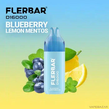 Flerbar D16000 Set – Blueberry Mentos