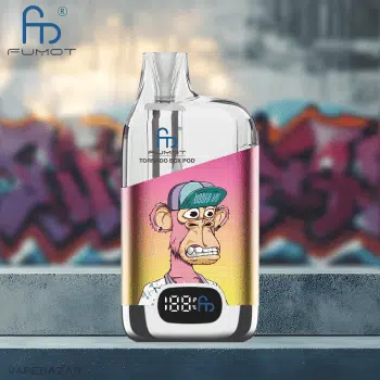 RandM Tornado Box Pod 12000 – Yellow Pink