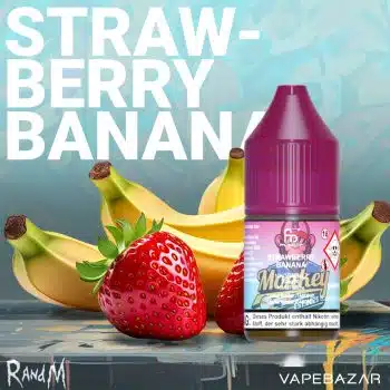 RandM Tornado Liquid – Strawberry Banana – 20mg/ml Nikotin