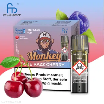 RandM Tornado Pods – Blue Razz Cherry (2er Pack)