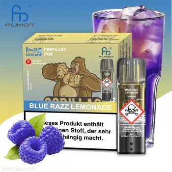 RandM Tornado Pods – Blue Razz Lemonade (2er Pack)