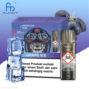 RandM Tornado Pods – Grape Ice (2er Pack)