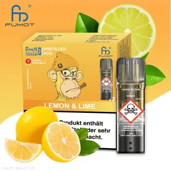 RandM Tornado Pods – Lemon & Lime (2er Pack)