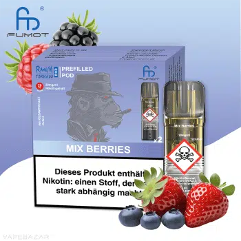 RandM Tornado Pods – Mix Berries (2er Pack)