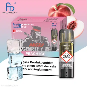 RandM Tornado Pods – Peach Ice (2er Pack)