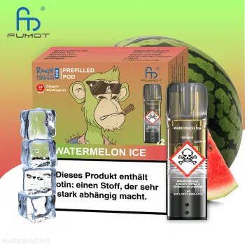 RandM Tornado Pods – Watermelon Ice (2er Pack)