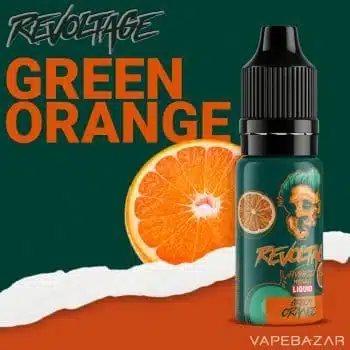Revoltage Zero Liquid – Green Orange – Nikotinfrei