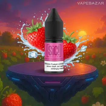 SiC! Nikotinsalz Liquid – Wild Strawberry Ice  20mg/ml Nikotin