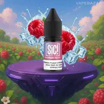 SiC! Nikotinsalz Liquid – Raspberry Tea Ice 20mg/ml Nikotin