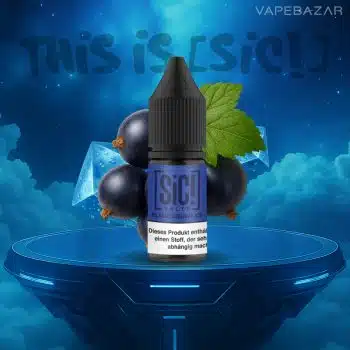 SiC! Nikotinsalz Liquid – Blackcurrant Ice 20mg/ml Nikotin