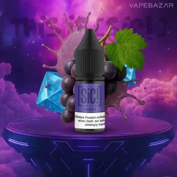 SiC! Nikotinsalz Liquid – Grape Ice 20mg/ml Nikotin