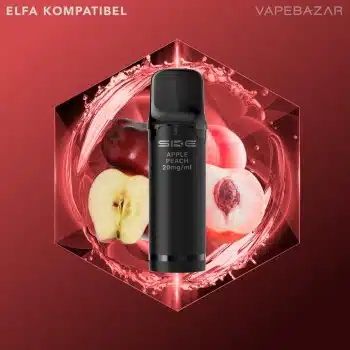 SKE Crystal 800 Pro Pods – Apple Peach (2er Pack)