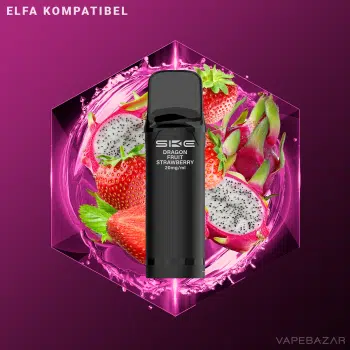 SKE Crystal 800 Pro Pods – Dragonfruit Strawberry (2er Pack)