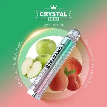SKE Crystal Bar 600 – Apple Peach
