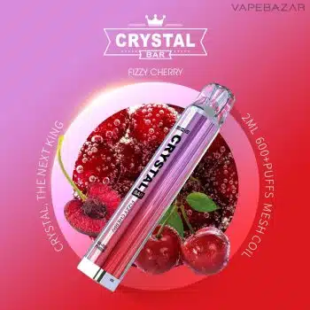 SKE Crystal Bar 600 – Fizzy Cherry