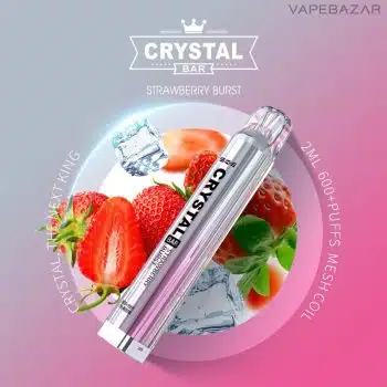 SKE Crystal Bar 600 – Strawberry Burst