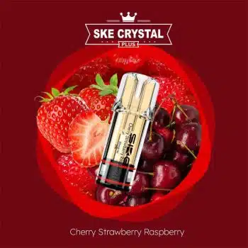 SKE Crystal Plus Pod – Cherry Strawberry Raspberry – 20mg/ml Nikotin