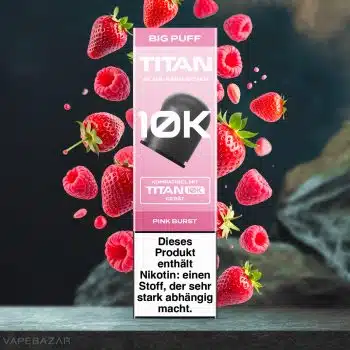 Titan 10k Kartuschen – Pink Burst (4er Pack)