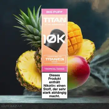 Titan 10k Kartuschen – Tropical Tango (4er Pack)
