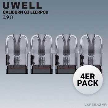 UWELL Caliburn G3 Refillable Pods – 0,9 Ohm