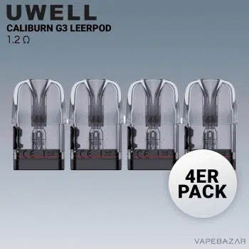UWELL Caliburn G3 Refillable Pods – 1,2 Ohm