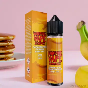 Vampire Vape Longfill Dessert – Caramelised Banana Pancake 10ml