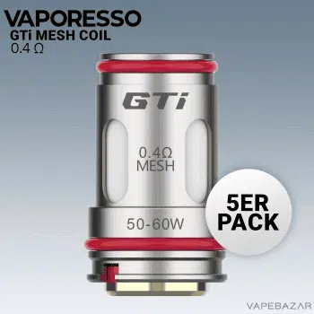 Vaporesso GTi Mesh Coil – 0,4 Ohm 5er Pack