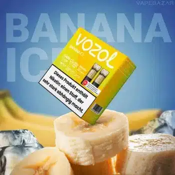 VOZOL Switch Pro Pods – Banana Ice – Prefilled Pod – 2er Pack