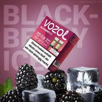 VOZOL Switch Pro Pods – Blackberry Ice – Prefilled Liquid – 2er Pack