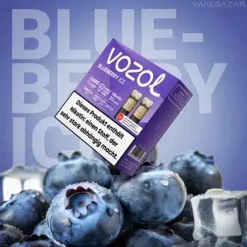 VOZOL Switch Pro Pods – Blueberry Ice – Prefilled Pod – 2er Pack