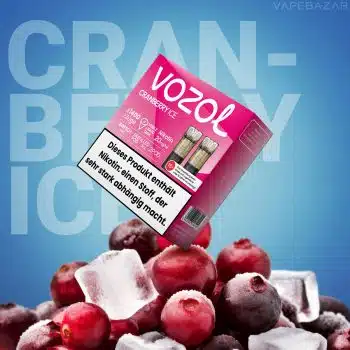 VOZOL Switch Pro Pods – Cranberry Ice – Prefilled Liquid – 2er Pack