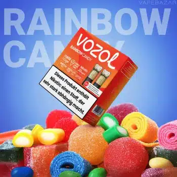 VOZOL Switch Pro Pods – Rainbow Candy – Prefilled Liquid – 2er Pack
