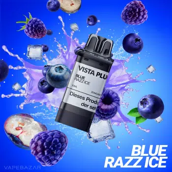Vozol Vista Plug EZ Pod Set – Blue Razz Ice