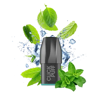 X-Bar – Click & Puff – Cool Mint Pod