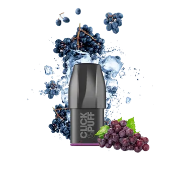 X-Bar – Click & Puff – Grape Ice Pod