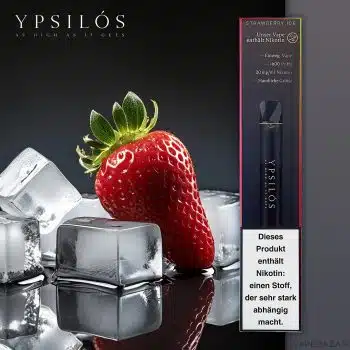 Ypsilos Einweg E-Zigarette – Strawberry Ice
